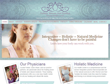 Tablet Screenshot of holisticwomenandfamilies.com